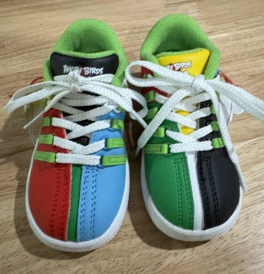 K-Swiss Clásico Bajo Angry Birds 10 Aniversario Niño Pequeño Talla 7 Zapatos Unisex Foto 1 de 4
