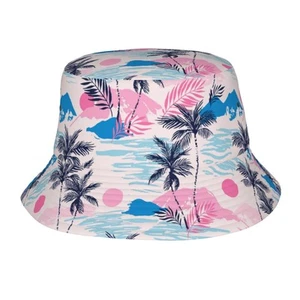 Palm Tree Funny Bucket Hat for Men Women Fashion Unisex Fishing Hat Fisherman... - Picture 1 of 9
