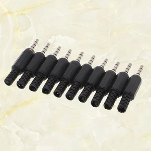 10 Pcs Audio Connector Male Plug Headphone Replacement Cable Stereo Jack - Bild 1 von 11
