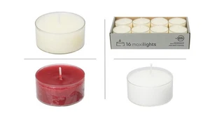 16 x Maxilight, velas de té grandes en tres colores de Richard Wenzel velas - Imagen 1 de 5