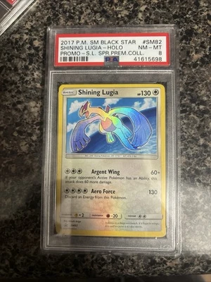 Shining Lugia SM82 Promo Holo , PSA 8 Pokémon TCG - Image 1 of 3