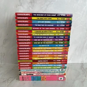 24 x Goosebumps Paperback Book Bundle Collection By R.L. Stine - Imagen 1 de 13