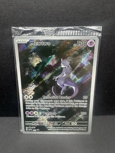 Juego de cartas coleccionables Mewtwo SVP 052 - Promoción SELLADA- Pokémon 151 Escarlata y Violeta - Imagen 1 de 3