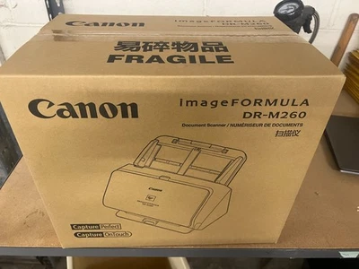 GENUINE CANON imageFORMULA DR-M260 DOCUMENT SCANNER BRAND NEW IN THE BOX - Image 1 of 3