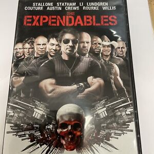 The Expendables (DVD, 2010) Stallone, Statham, Li, Lundgren, Austin, Couture
