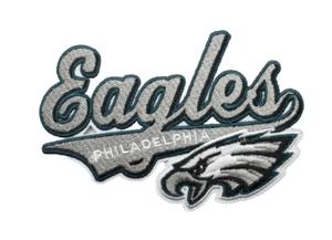 Parche parche logotipo del equipo de fútbol americano de la NFL Philadelphia Eagles para planchar - Imagen 1 de 3