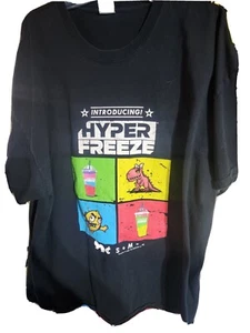 Cumberland Farms Hyper Freeze Slushie Neon Rare Employee Promo Sz 3XL T-Shirt - Picture 1 of 5