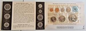 New Zealand 7 coin set 1967 with original packaging - Picture 1 of 2