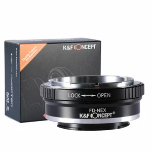 K&F Concept Adapter für Canon FD FL Objektiv auf Sony E Kamera NEX a6000 a7R3 A72 a7c - Bild 1 von 11