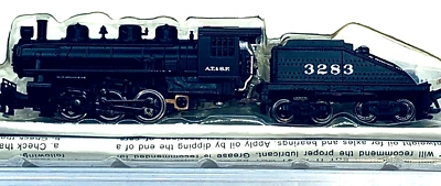 Bachman N-Scale Item NO. 50552  USRA 0-6-0 Switcher & Tender Santa Fe #3283 LN/B - Image 1 of 4