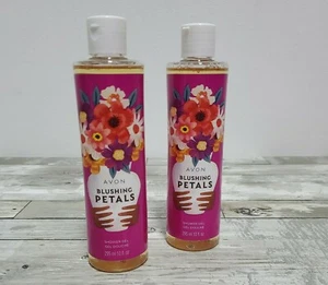 Gel de ducha Avon con pétalos ruborizantes deliciosamente aroma - 10 Fl.oz - Lote de 2 - Imagen 1 de 9