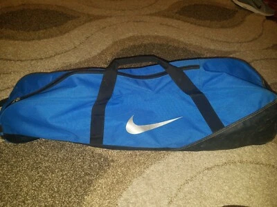 Nike Azul Little League Bat Bag Béisbol Azul Plata Negro Foto 1 de 3
