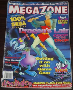 Revista Sega MegaZone mayo 1994 Dragon's Lair. Landstalker. - Imagen 1 de 3