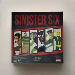 Marvel Sinister Six, Spider-Man Villains Heist Card Game - SEALED - Picture 1 of 1