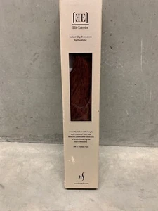 Herstyler elite human hair extensions wine red color clip in style - Picture 1 of 4
