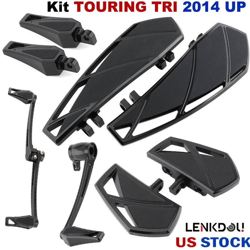 Para Harley Phantom estriberas estriberas palancas de cambio clavijas pedal de freno touring Foto 1 de 4