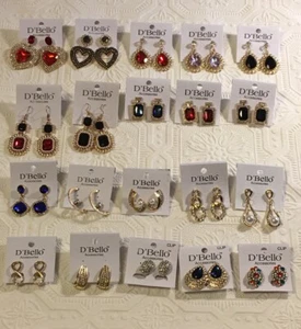 D'Bello Fashion Women's Earrings Accessories You Pick Lot #1 - Picture 1 of 43