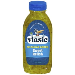 Vlasic Squeezeable Sweet Relish, senza zuccheri aggiunti, Keto, confezione da 8, 9 FL OZ - Foto 1 di 5