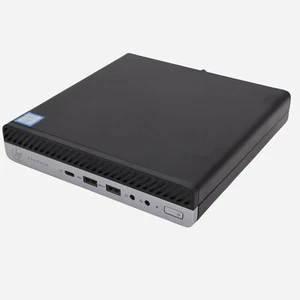 HP ProDesk 600 G5 Mini PC Windows 10 i3-9100T 4x 3,1GHz 128GB SSD 8GB Ram W10Pro - Bild 1 von 5