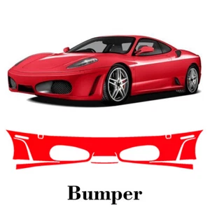 Front bumper PreCut PPF Paint Protection Film For Ferrari F430 2005-2009 - Picture 1 of 7