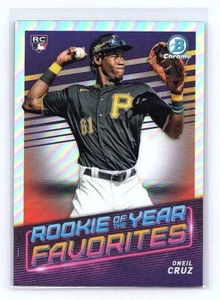 2022 Bowman - Rookie of the Year Favorites #ROYF-5 Oneil Cruz (RC) - Bild 1 von 2