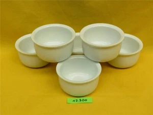 6 x Ragout Fin Schale Colditz Pastetenform Creme Brulee Schälchen Porzellanform - Bild 1 von 4