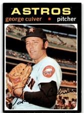 1971 Topps George Culver Houston Astros #291