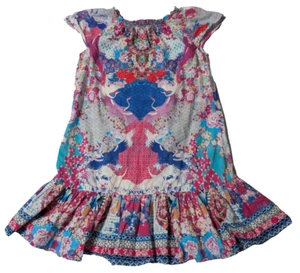 CAMILLA SKY OF VENUS Girls Size 10 Embellished Short Dress with Shirring - Picture 1 of 17