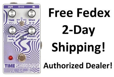 New Earthquaker Devices Time Shadows V2 Subharmonic Multi-Delay Resonator Pedal - Image 1 of 4