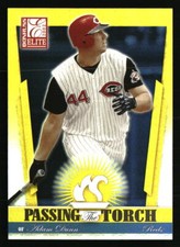 Adam Dunn /1000 2002 Donruss Elite Passing the Torch #PT-20  Baseball