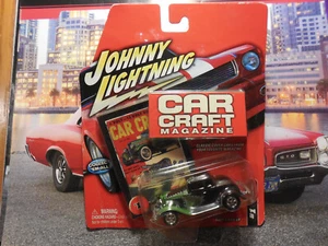 1932 FORD COUPE JOHNNY LIGHTNING CAR CRAFT MAGAZINE #1 RAT ROD FREE SHIP RARE - Picture 1 of 3