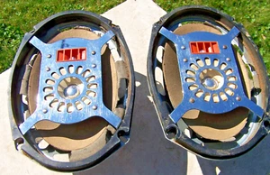 Vintage Sparkomatic 6x9 3-WAY Car Speakers 1979 Sparkomatic 3-Way Speakers - Picture 1 of 23