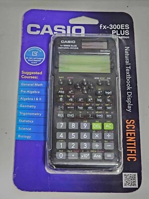 Casio FX-300ESPLUS Scientific Calculator - Black - Image 1 of 2