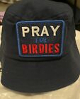 G/Fore Pray For Birdies Blue Golf Bucket Hat Embroidered Logo L-Xl