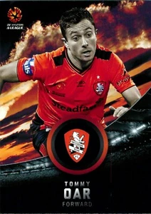 2016 2017 BRISBANE ROAR A-League Card TOMMY OAR - Picture 1 of 3
