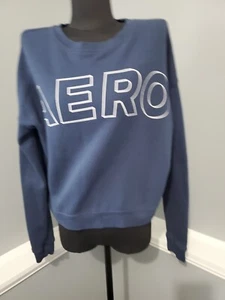 Aeropostale Women's Crop Sweatshirt Aero Logo Size S - Picture 1 of 6