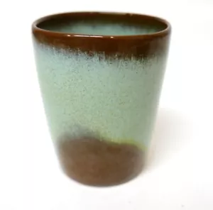 Beautiful MCM Frankoma Prairie Green Pottery - 3.25" Juice Cup 5LC - Picture 1 of 2