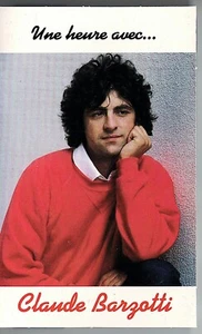CANADA FRENCH COMPILATION POP CASSETTE CLAUDE BARZOTTI : UNE HEURE AVEC... - Picture 1 of 3