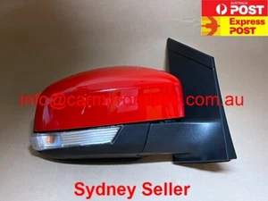 NEW DOOR MIRROR FOR FORD FOCUS 2011-2018 LW LZ Right Driver Side, RED,Manual Fo - Picture 1 of 2