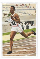 Y26328/ Archie Williams  USA Olympics 1936 Berlin Muhlen Frank trading card