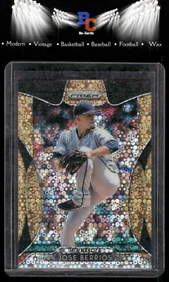 2019 Panini Prizm #175 Jose Berrios Neon Orange Donut Circles Prizm #/150 - Image 1 of 2