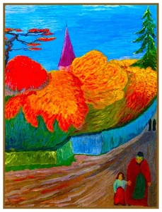 The Ruby Jewel by Marianne Von Werefkin Counted Cross Stitch Pattern - Picture 1 of 10