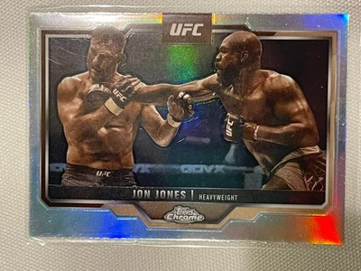 2025 Topps Chrome UFC Jon Jones Sepia Refractor #83 - Image 1 of 2
