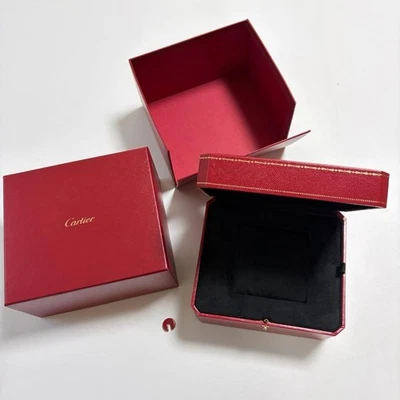 [Casi Como Nuevo] Cartier Reloj Original Correa Caja Rojo CRCO000497 Juego De 4 Foto 1 de 4