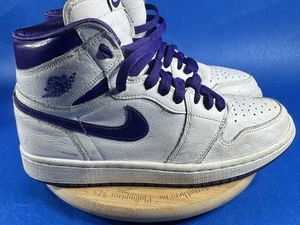 Size 8- Air Jordan 1 OG High Court Purple W - Picture 1 of 22