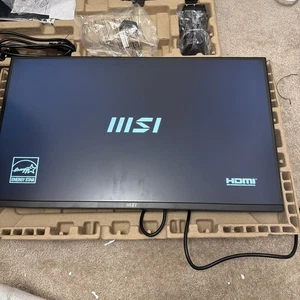 MSI PRO MP275Q 27" Widescreen IPS LED Black Multimedia Monitor  1ms HDMI DP - Picture 1 of 9