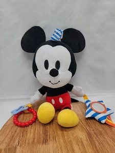 Disney Baby Mickey Mouse On The Go Activity Plüsch perfekt für Kinderwagen - Bild 1 von 6