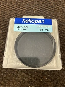 Heliopan Jet-Pol Light Circular Light Filter ES 72 2.5X Germany - Picture 1 of 1