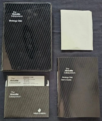 The Versatile Salesperson Strategy Disk - IBM Vintage DOS Software - Image 1 of 4