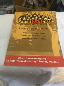 Pittsburgh Pirates Fest 2000 Booklet mit historischem Poster 1871-2001 - Bild 1 von 5